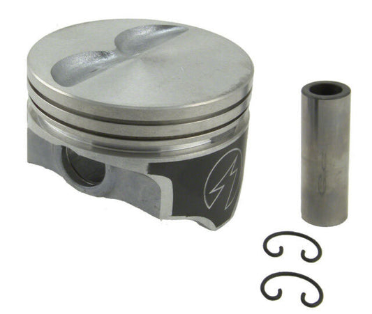 350 ci SB Chev - Flat Top Hypereutectic Pistons
381 c.i., 4.020" bore, 3.750 stroke, 5.700" rod length, -5.0cc dome volume