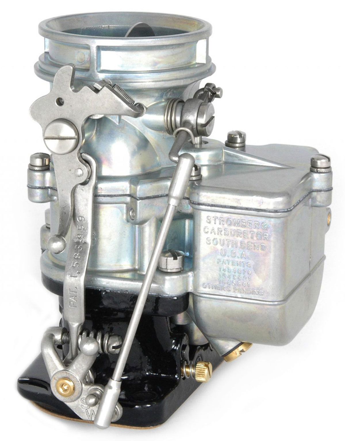 Genuine Reproduction Stromberg 81 Carburettor - NEW
Natural Finish With Black Base