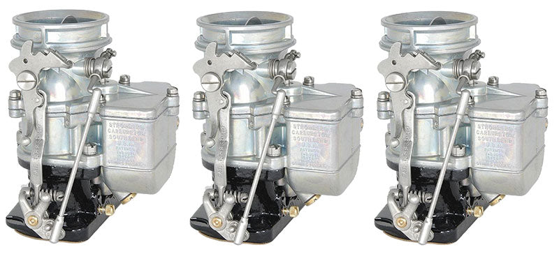 Genuine Reproduction Stromberg 97 Carburettor - NEW
Plain FinishTri-Power Carburettor BIG97 - 750cfm