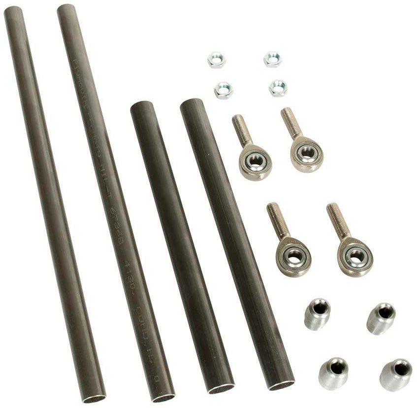 Lower Control Arm TubeKit
For Strange Aluminium Struts - 1/2" ID RodEnds