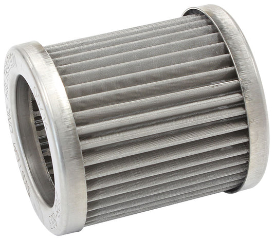 Replacement Stainless Steel Element
35 Micron Suit 3-3/4" Long x 3" O.D Billet Oil Filters SY210-314 & SY210-361