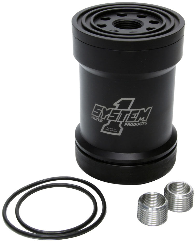 Long Billet Oil Filter 75 Micron, Universal Thread 3-3/4 x 5-3/4