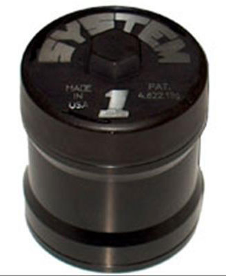 Small Billet Oil Filter 35 Micron 20mm Thread 3" Dia. 3-3/4" Long