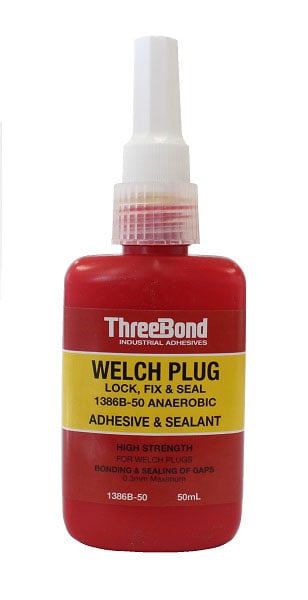 Yellow Welsh Plug Seal
50g Bottle, Medium Strength