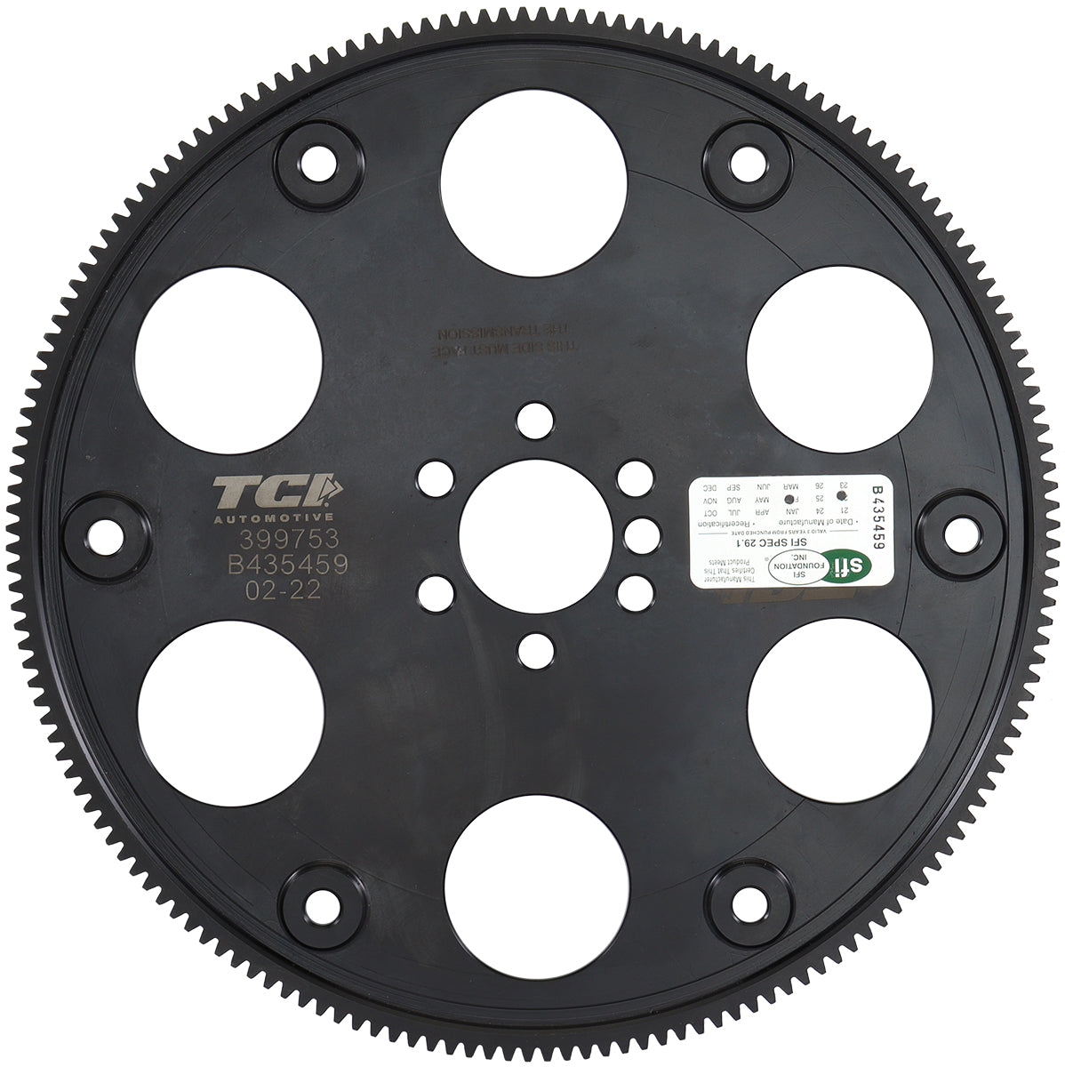 TCI GM LS1 168-Tooth Internal Balance Flexplate
Suit TH350& TH400 transmissions