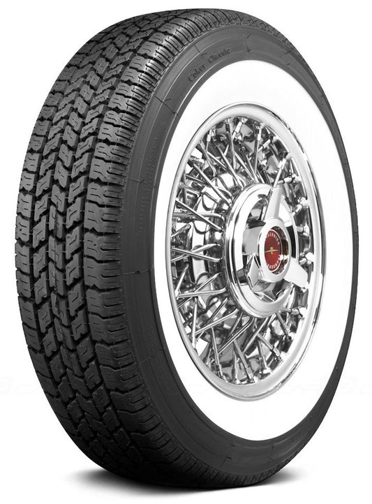 Coker Classic Radial Tyre
225 75R-15 With 2-3/4" White Wall