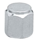 Chrome Plated Valve Stem Caps (Set Of 4)