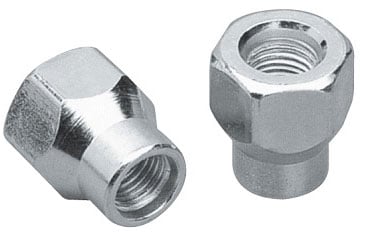 Open End ET Style Wheel Nuts - 13/16" Hex
1/2" Thread (set Of 4)