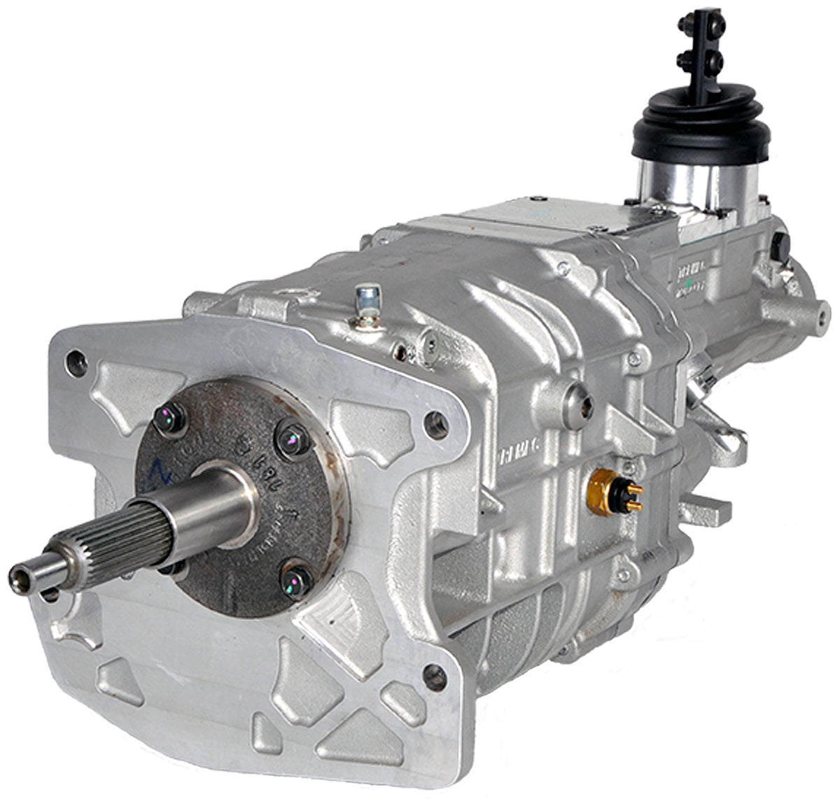 Tremec TKX 5-Speed Manual Transmission, GM 26-Spline
1st 2.87, 2nd 1.89, 3rd 1.28, 4th 1.00, 5th 0.81, Rev 2.56