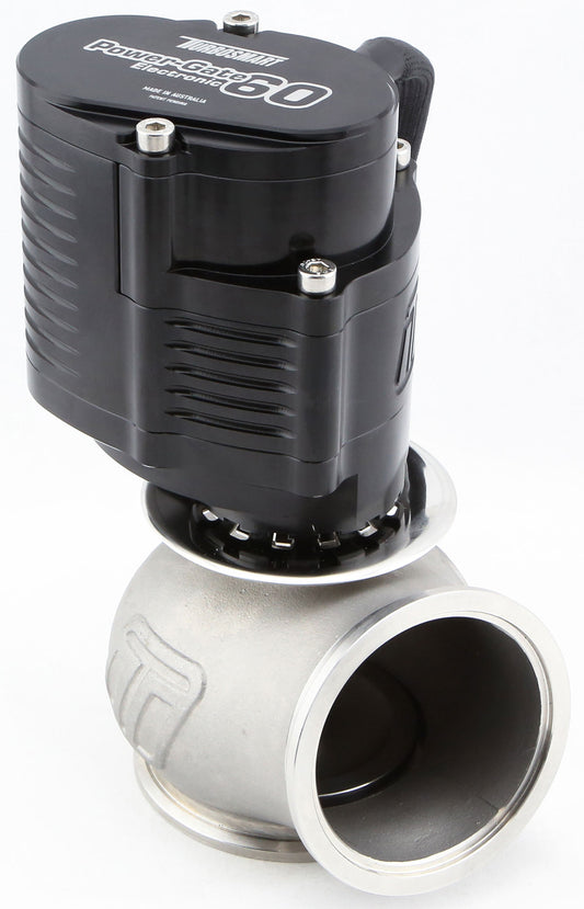 60mm GenV Electronic PowerGate60 External Wastegate
Black Finish