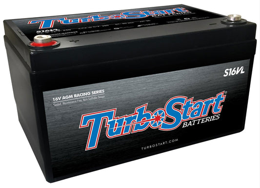 16-Volt Light Weight AGM Race Battery
450 Cold Cranking Amps