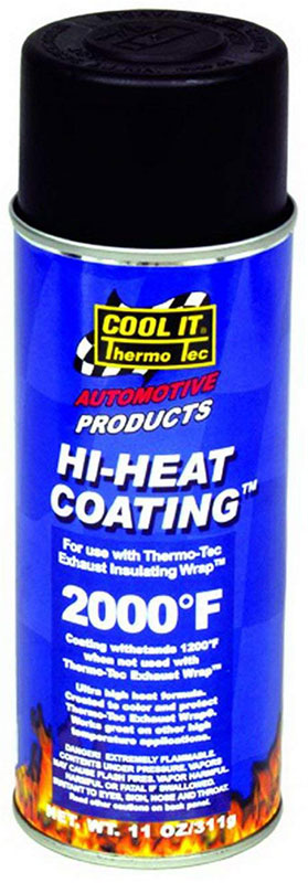 Hi-Heat Coating Spray - Black
11oz. (325ml)