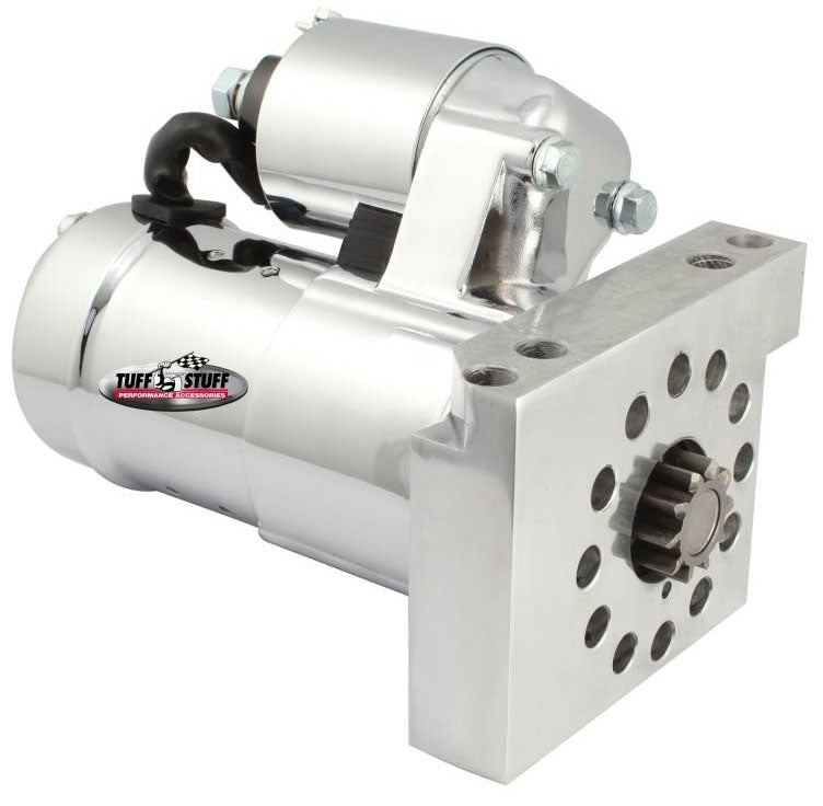 Chrome GM Super-Lite Mini Starter Motor
Suit Small Block & Big Block Chev 153-168 Tooth, 1.6 HP