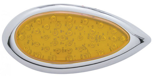 Teardrop Turn Signal Assembly Amber With 39 LED's