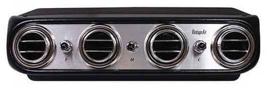 Heritage Heat & Cool, Under Dash Brushed Aluminium Face