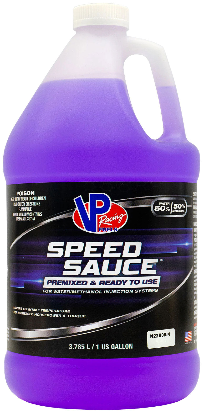 VP Speed Sauce 50/50 Water Methanol Boost Juice Premix
1 Gallon Bottle (3.785 Litres)