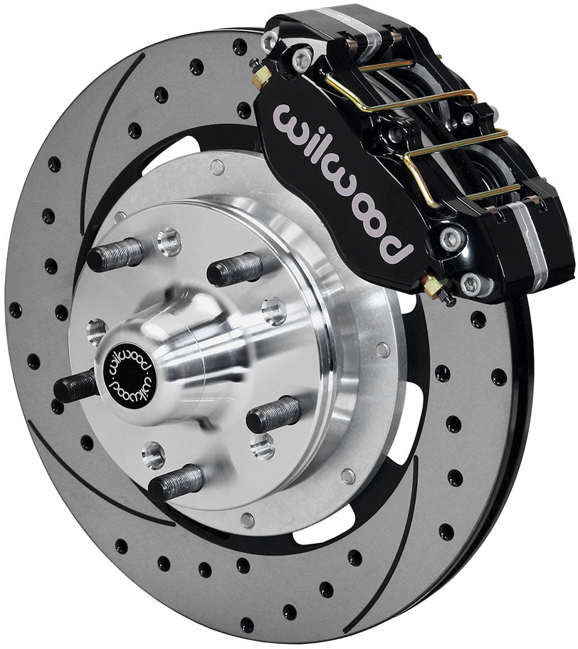 Dynapro Dust-Boot Front Brake Kit - 4-Piston 12.19"
Suit 67-72 Camaro/Chevelle, 64-73 Buick, 64-74 Oldsmobile, 64-74Pontiac & Ridetech Spindles