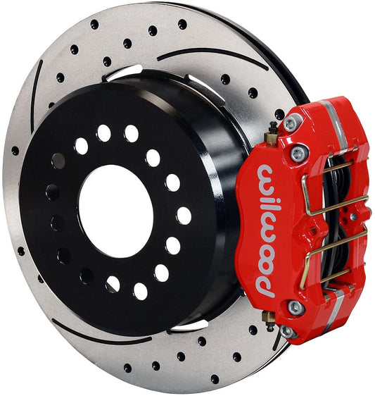 Dynapro Dust-Boot RearBrake Kit - 4-Piston 12.19" - Red Caliper
SuitFord Big Bearing With 2.36 Offset & Internal Park Brake