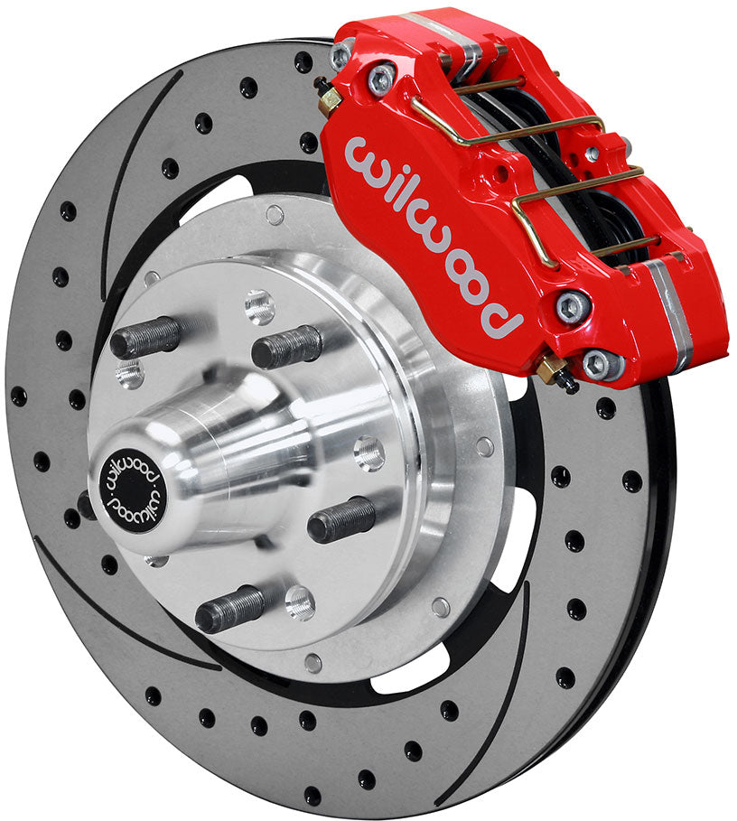 Dynapro Dust-Boot Front Red Brake Kit - 4-Piston12.19"
Suit 63-69 Ford Fairlane, Falcon, Ranchero, Torino & 63-67 Mercury Comet, Cougar