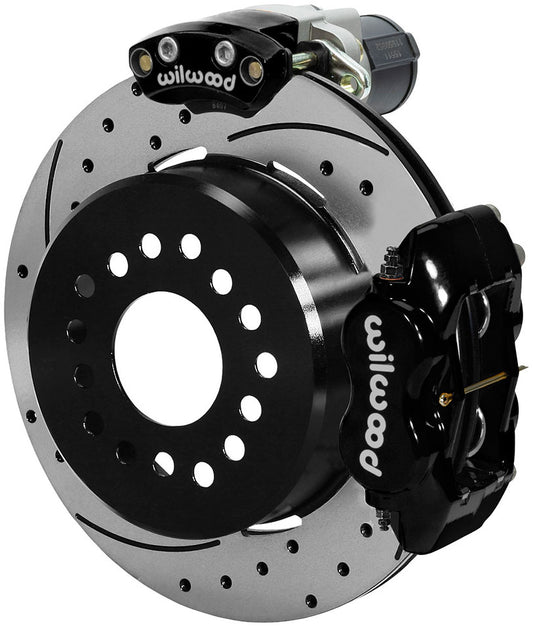 Forged Dynalite Rear Electronic Parking Brake Kit, 12.19" Rotor, Black Caliper
Suit BigFord New, 2.5" Offset