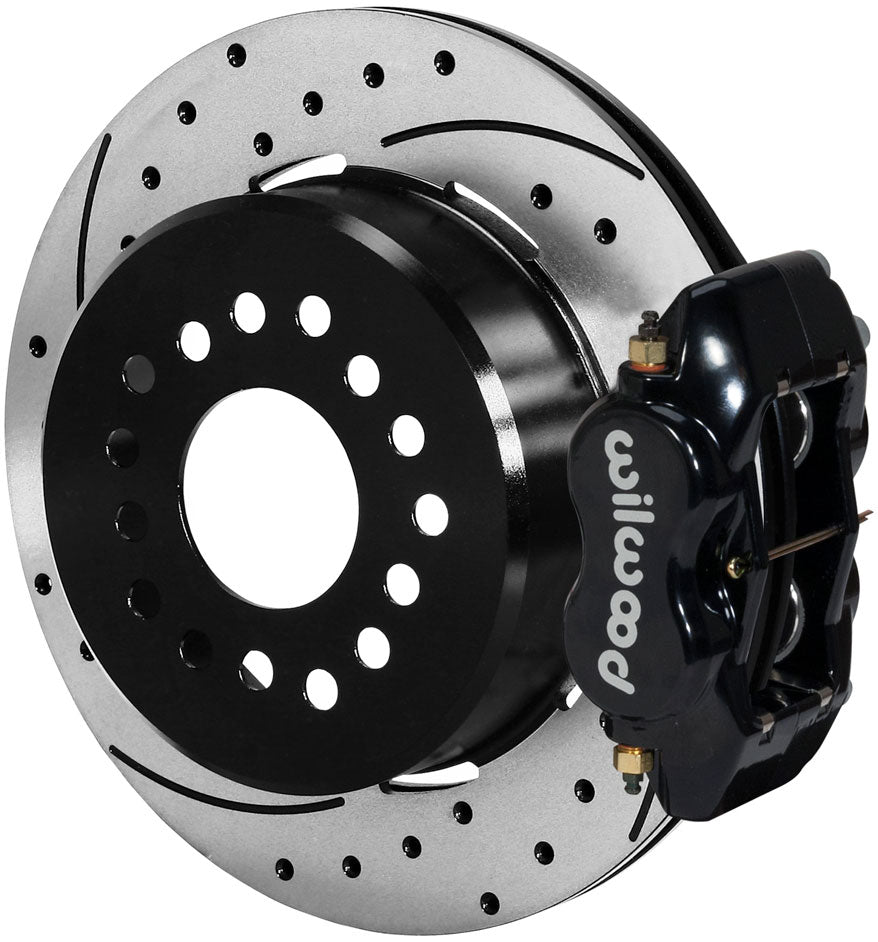 Forged Dynalite Rear Parking Brake Kit Drilled
Suit Big Ford, 2.36" Axle Offset