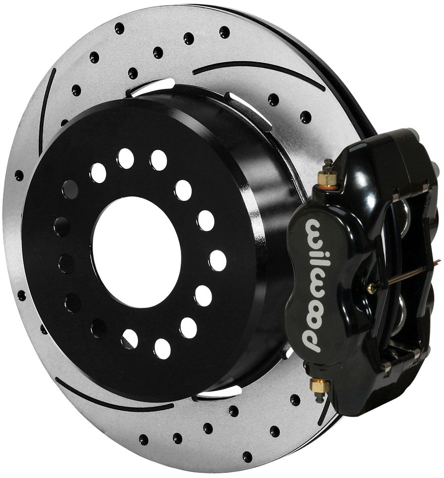 Forged Dynalite Rear Parking Brake Kit
Suit Big Ford New Style, 2,50" Axle Offset, Drilled