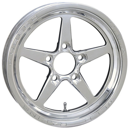 AlumaStar 2.0 1-Piece 15 x 3.5" Wheel - Polished Finish
5 x 4.5" Bolt Circle with1.75" Backspace