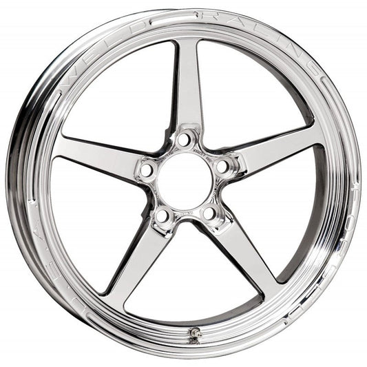 AlumaStar 2.0 1-Piece 17 x 4.5" Wheel - Polished Finish
5 x 4.5" Bolt Circle with2.25" Backspace