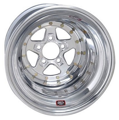 AlumaStar 2.0 15 x 10" Wheel - Polished Finish
5 x 4.75" Bolt Circle with 4" Backspace