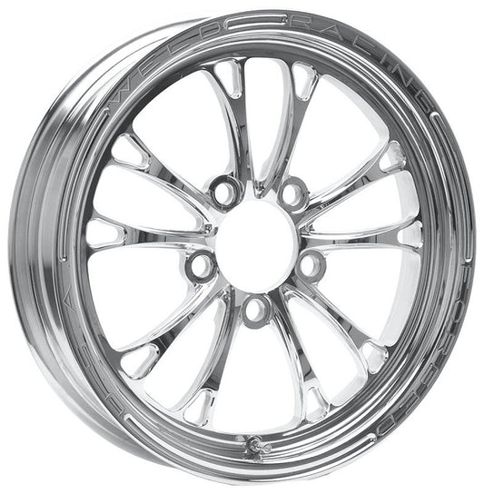 V-Series Drag Front Runner 1-Piece - Polished
17" x 4.5" 2.25 B/S Suit 5 x 4.75" B/C