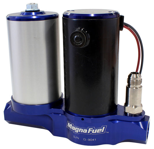 Magnafuel QuickStar 275 Carburetted Series Fuel Pump
-10AN In &: Out With -8AN Bypass, 750 HP, 18 Psi With Filter