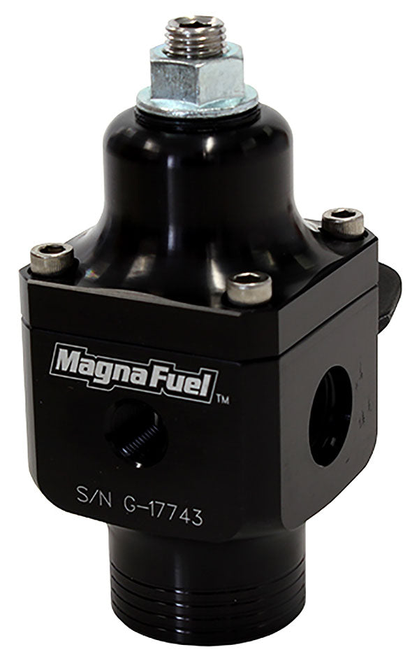 Magnafuel 2 Port Fuel Regulator, Black
x1 -10AN In, x2-6AN Out, 750+ HP, 4-12 Psi