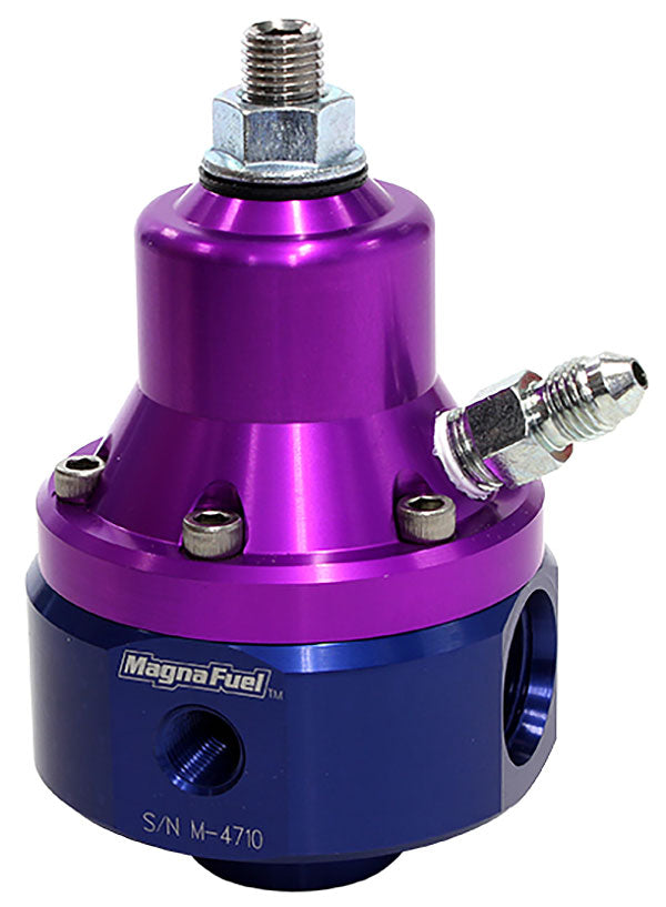 Magnafuel Large Two-Port EFI Regulator w/ 1:1 Boost Reference
x2 -8AN , x1 -8AN Return, 2000 HP, 35-85 Psi