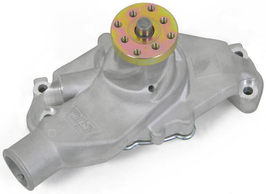 Weiand SB Chev Action+Plus Water Pump
With "Twisted Snout" design, Short , Satin Finish