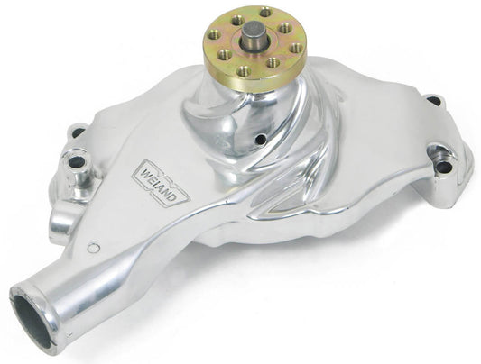 Weiand BB Chev Action+Plus Water Pump
With "Twisted Snout" design, Short , Polished Finish