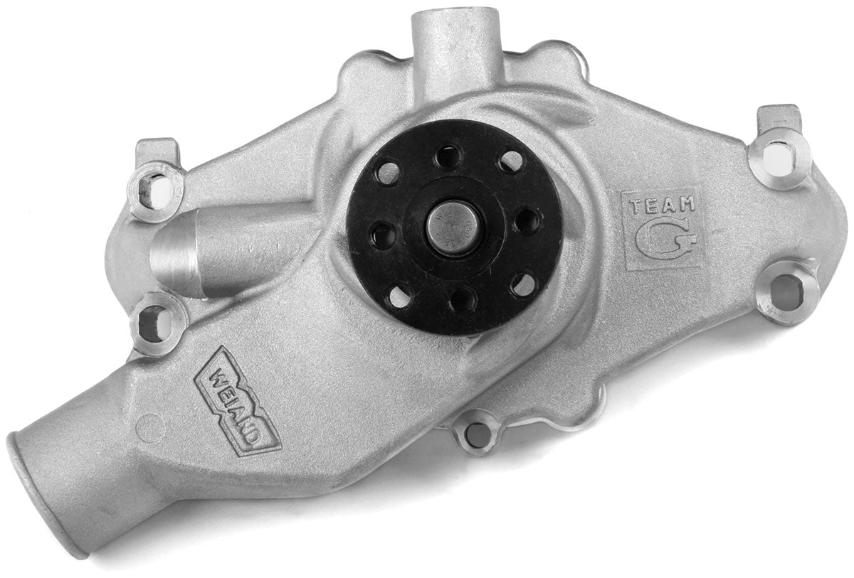 Weiand SB Chev Team G Water Pump
With "Twisted Snout" design, Satin Finish