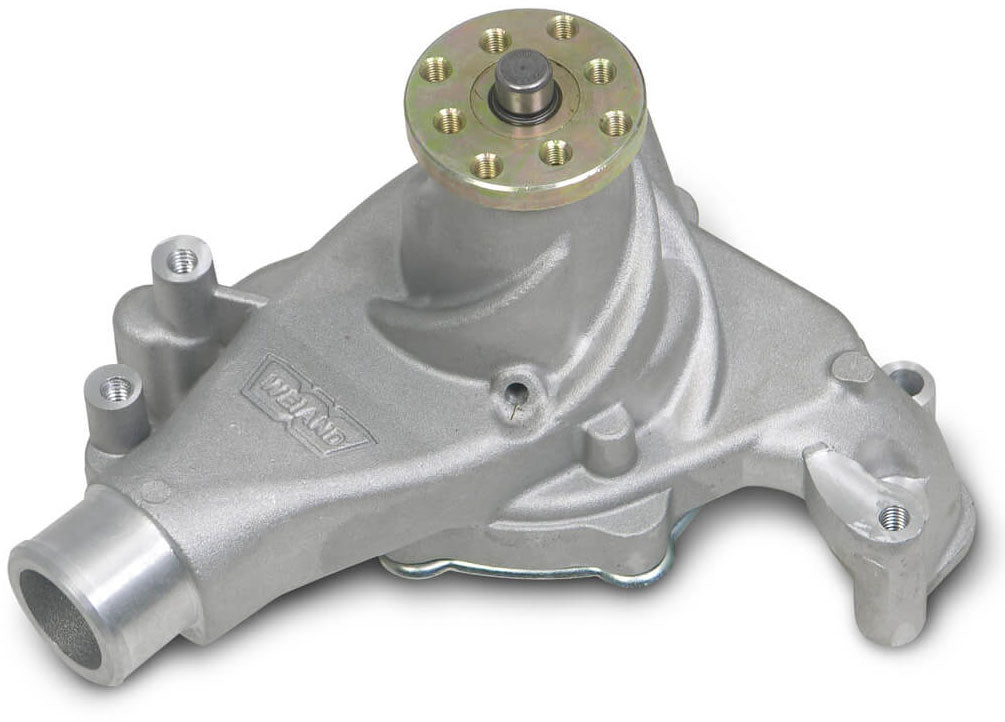 Weiand SB Chev Action +Plus Water Pump
With "Twisted Snout" design, Long, Satin Finish