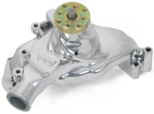 Weiand BB Chev Action +Plus Water Pump
With "Twisted Snout" design, Long, Polished Finish