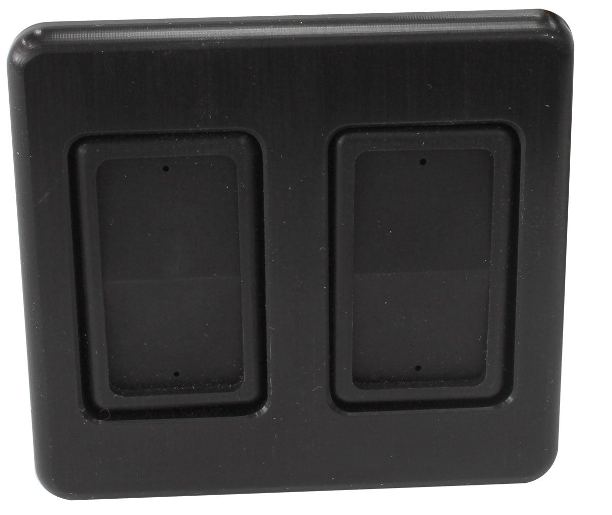 Billet Chiseled Dual Power Window Switch
Black Aluminium