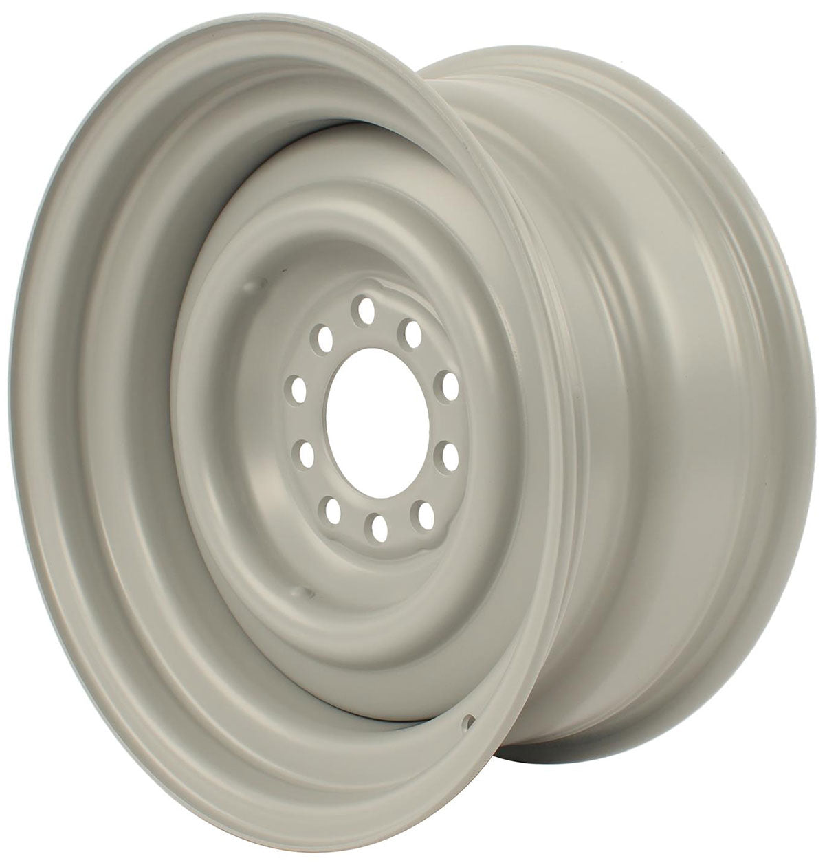 Smoothie Steel Rim 15 x 6" - Grey Primer Finish
4-1/2 & 4-3/4" Bolt Circle With 3-5/8" Back Space