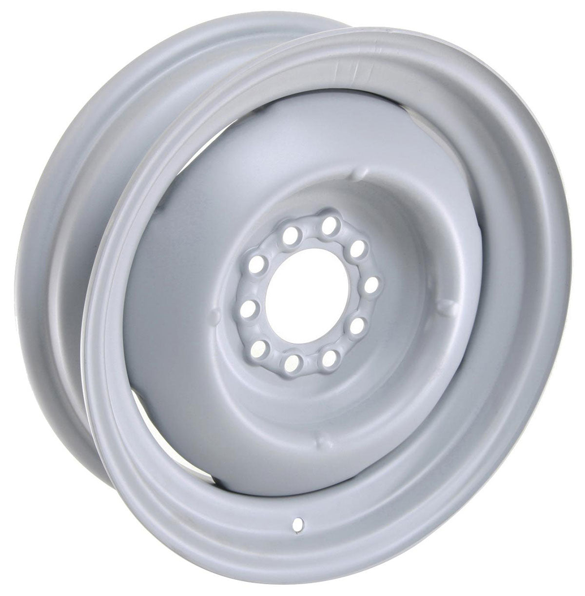 Gennie Steel Rim 16 x 4-1/2" - Grey Primer Finish
4-1/2 & 4-3/4" Bolt Circle With 2-3/4" Back Space