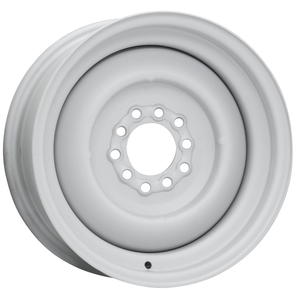 Solid Steel Rim 15 x 10" - Grey Primer Finish
4-1/2 & 4-3/4" Bolt Circle With 5" Back Space