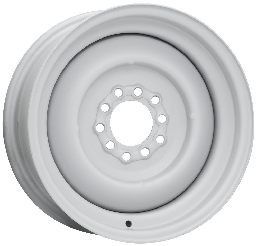 Solid Steel Rim 15 x 6" - Grey Primer Finish
4-1/2 & 4-3/4" Bolt Circle With 4" Back Space