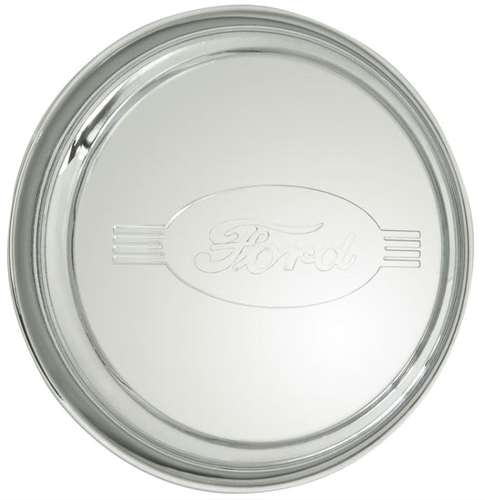 Stainless 1942 Ford Cap
Ribbed With Ford Script Logo,