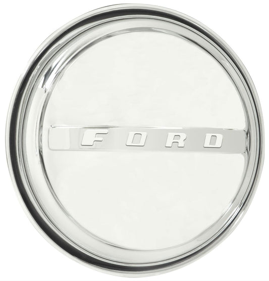 Stainless 1947-48 Ford Cap
Ribbed With Ford Logo