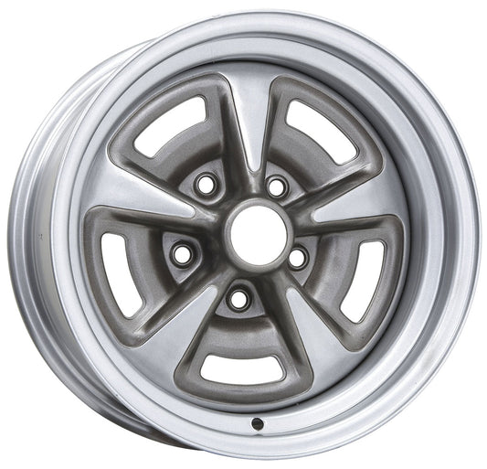 Painted Pontiac Rallye II Rim 15 x 8"  4-3/4" Bolt Circle With 4-1/2" Back Space