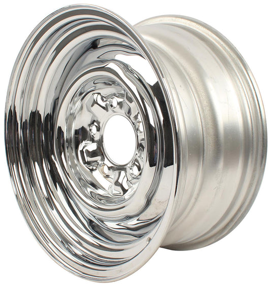 Chrome O.E Ford Rim - Chev Style 15 x 7"  4-3/4" Bolt Circle With 4-1/4" Back Space