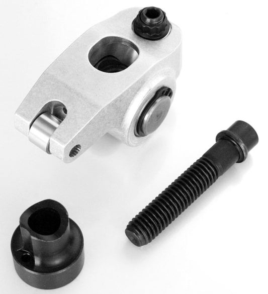 Platinum Roller RockerSet 1.6 x 1.6 Ratio (7/16" Mount, Single Shaft Adjustable)
Suit S/B Chev with Allpro, Bowtie, Brodix Track 1, Dart II, Iron Eagle, World Sportsman, .158" Inlet Offset With 1.770" Stud Centers