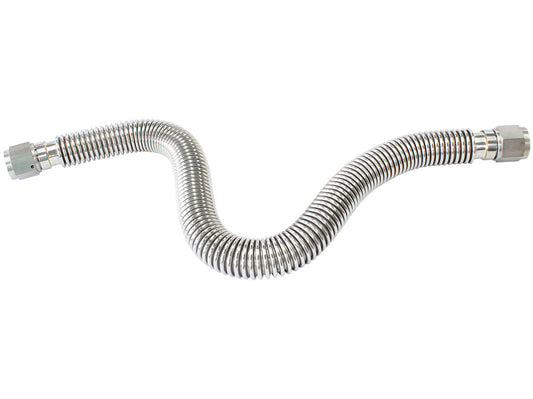 -10AN Flexible Turbo Drain Hose, 650mm Long
304 Stainless Steel. 19.5" (650mm) Overall Length